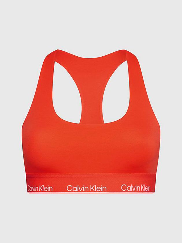 Calvin Klein USA Modern Performance Womens Bra Orange 8547913-KP